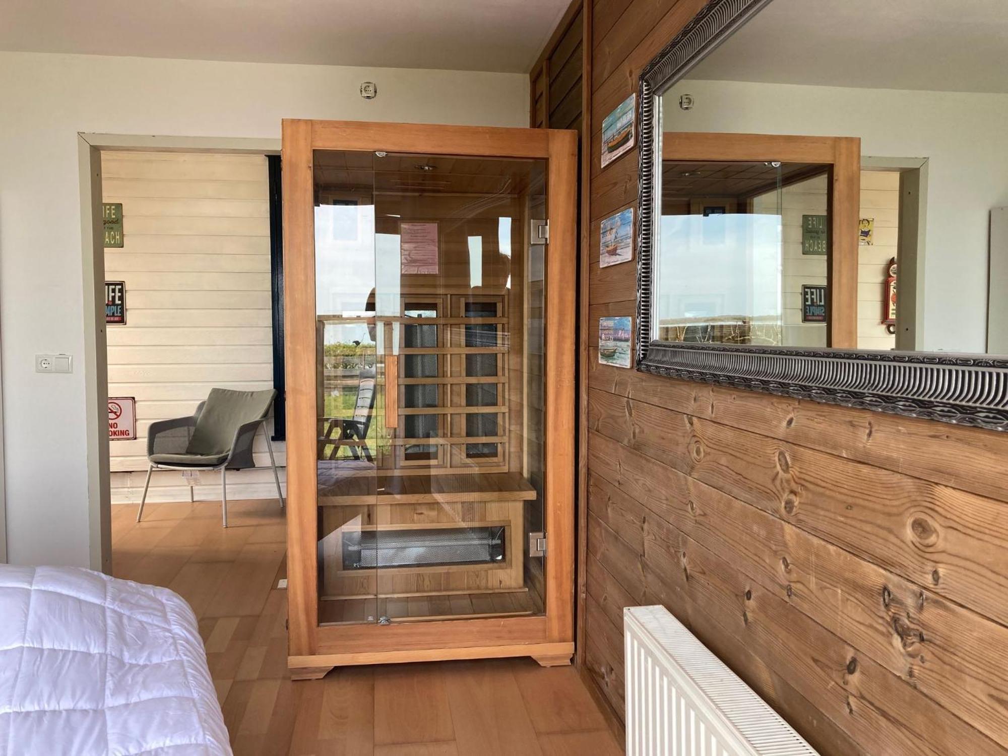 Lakeview 6 Pers Holiday Home Aurora With Fenced Garden, Whirlpool And Sauna Anjum 외부 사진