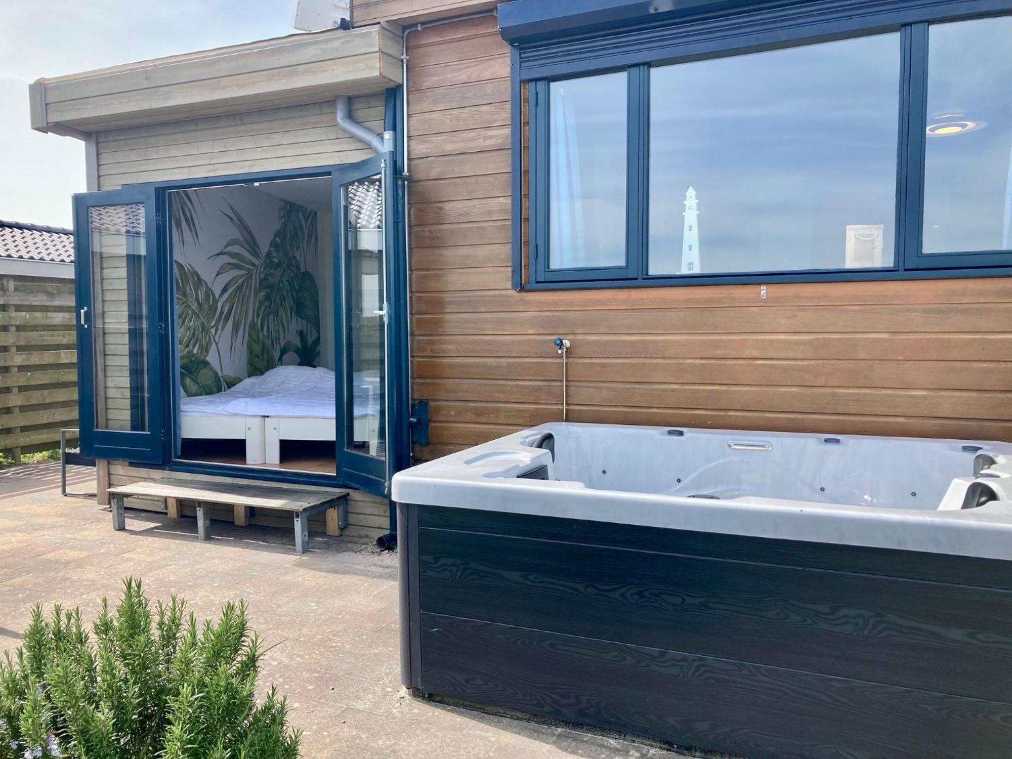 Lakeview 6 Pers Holiday Home Aurora With Fenced Garden, Whirlpool And Sauna Anjum 외부 사진